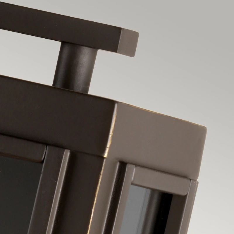 Hinkley LED Wand Buitenlamp Sutcliffe | 1X E27 Max 60W | IP44 | Dimbaar | Oil Rubbed Bronze & Copper