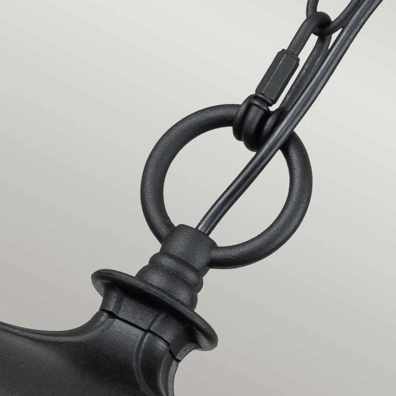 Elstead Lighting LED Buiten Hanglamp Bayview | 1X E27 Max 60W | IP44 | Dimbaar | Black