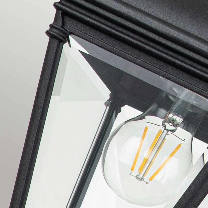 Elstead Lighting LED Buiten Hanglamp Bayview | 1X E27 Max 60W | IP44 | Dimbaar | Black