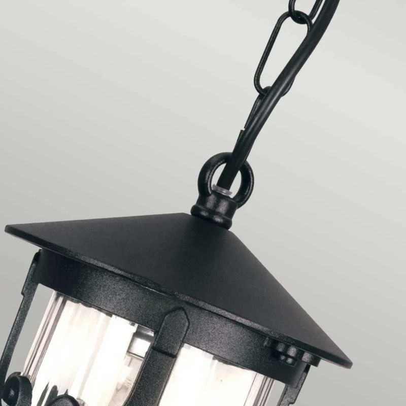 Elstead Lighting LED Buiten Hanglamp Hereford | 1X E27 Max 60W | Dimbaar | Black