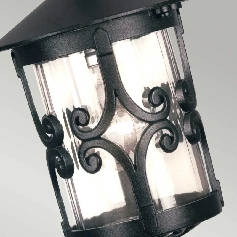 Elstead Lighting LED Buiten Hanglamp Hereford | 1X E27 Max 60W | Dimbaar | Black