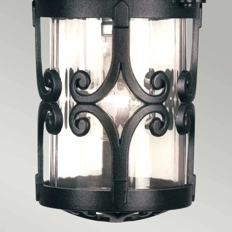 Elstead Lighting LED Buiten Hanglamp Hereford | 1X E27 Max 60W | Dimbaar | Black
