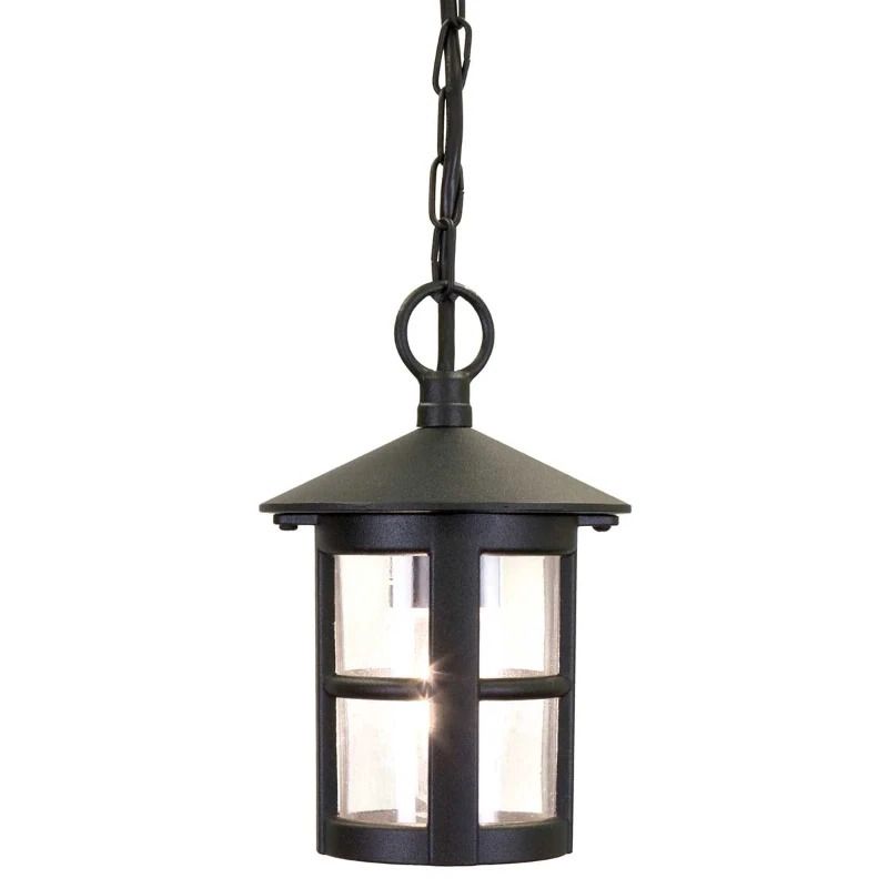 Elstead Lighting LED Buiten Hanglamp Hereford | 1X E27 Max 60W | Dimbaar | Black
