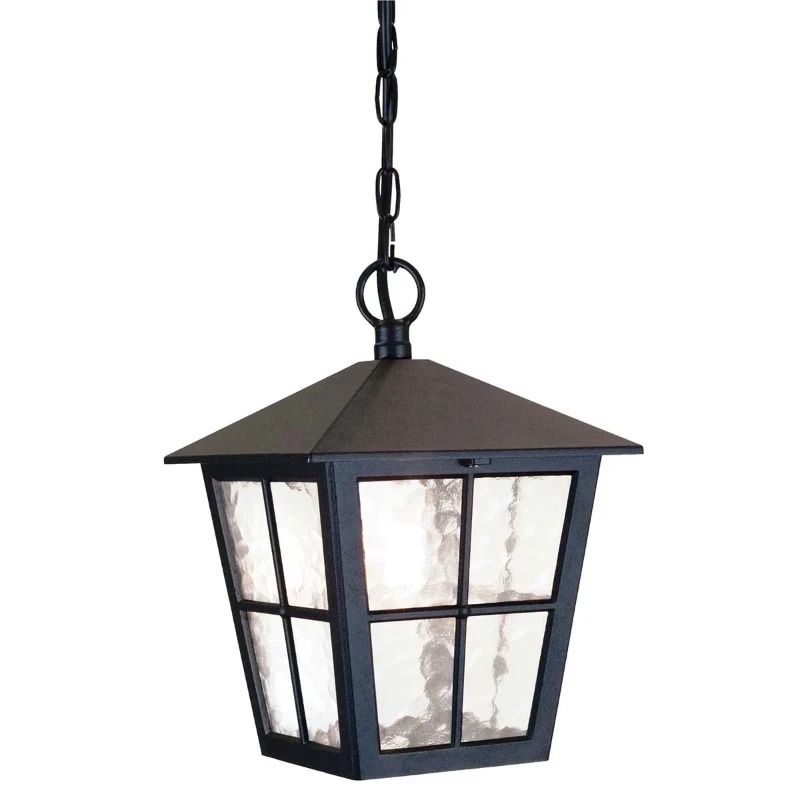 Elstead Lighting LED Buiten Hanglamp Canterbury | 1X E27 Max 60W | Dimbaar | Black
