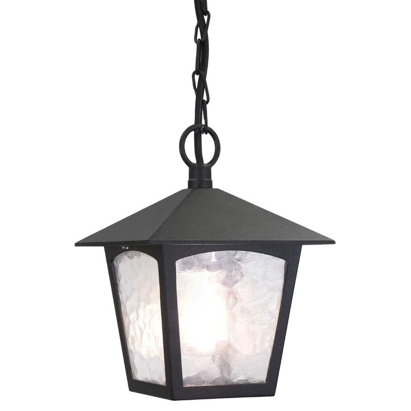 Elstead Lighting LED Buiten Hanglamp York | 1X E27 Max 60W | Dimbaar | Black