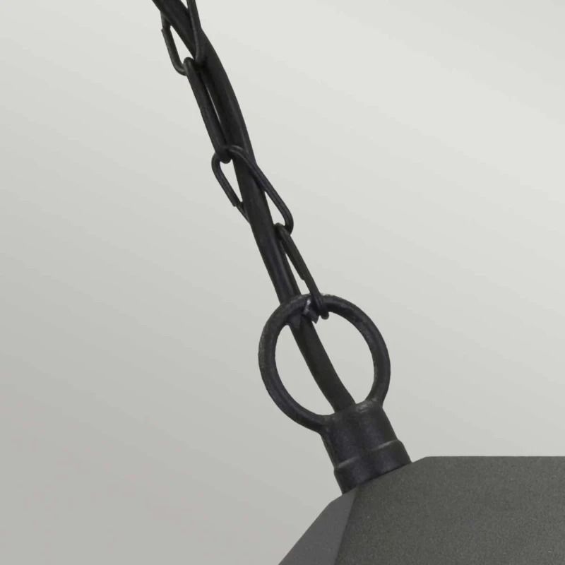 Elstead Lighting LED Buiten Hanglamp York | 1X E27 Max 60W | Dimbaar | Black