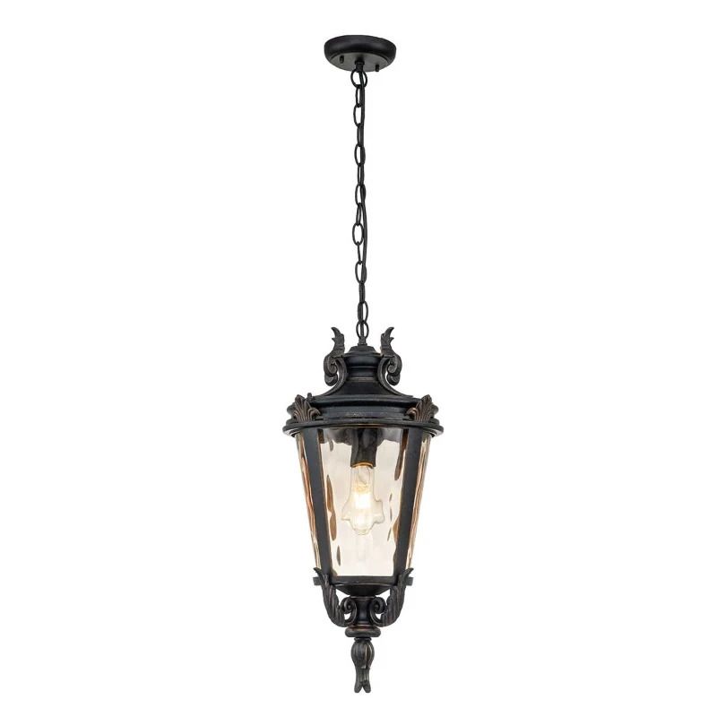 Elstead Lighting LED Buiten Hanglamp Baltimore | 1X E27 Max 60W | IP44 | Dimbaar | Weathered Bronze