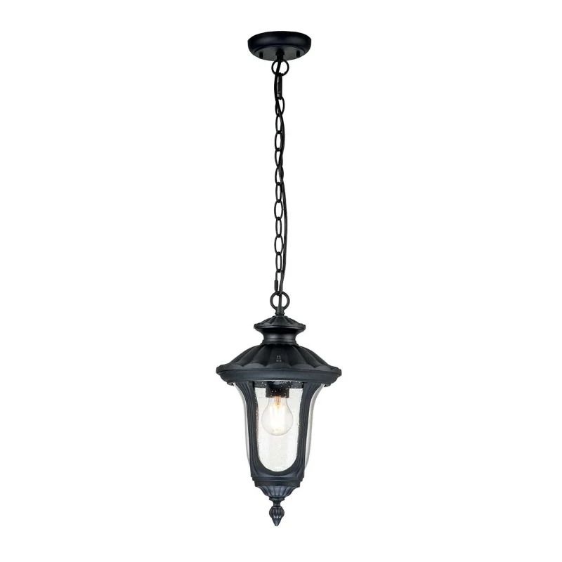 Elstead Lighting LED Buiten Hanglamp Chicago | 1X E27 Max 60W | IP44 | Dimbaar | Textured Black