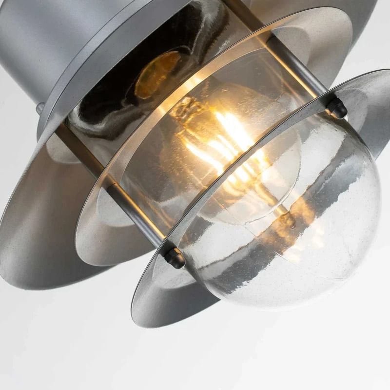 Elstead Lighting LED Buiten Hanglamp Copenhagen | 1X E27 Max 60W | IP44 | Dimbaar | Silver