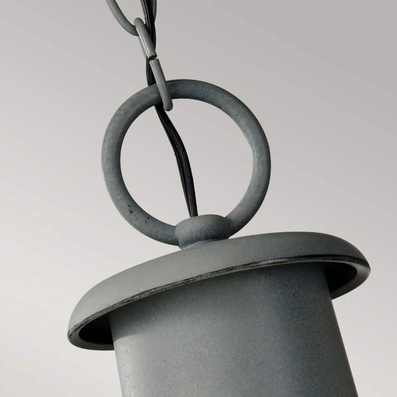 Feiss LED Buiten Hanglamp Chelsea Harbor | 1X E27 Max 60W | Dimbaar | Storm Cloud