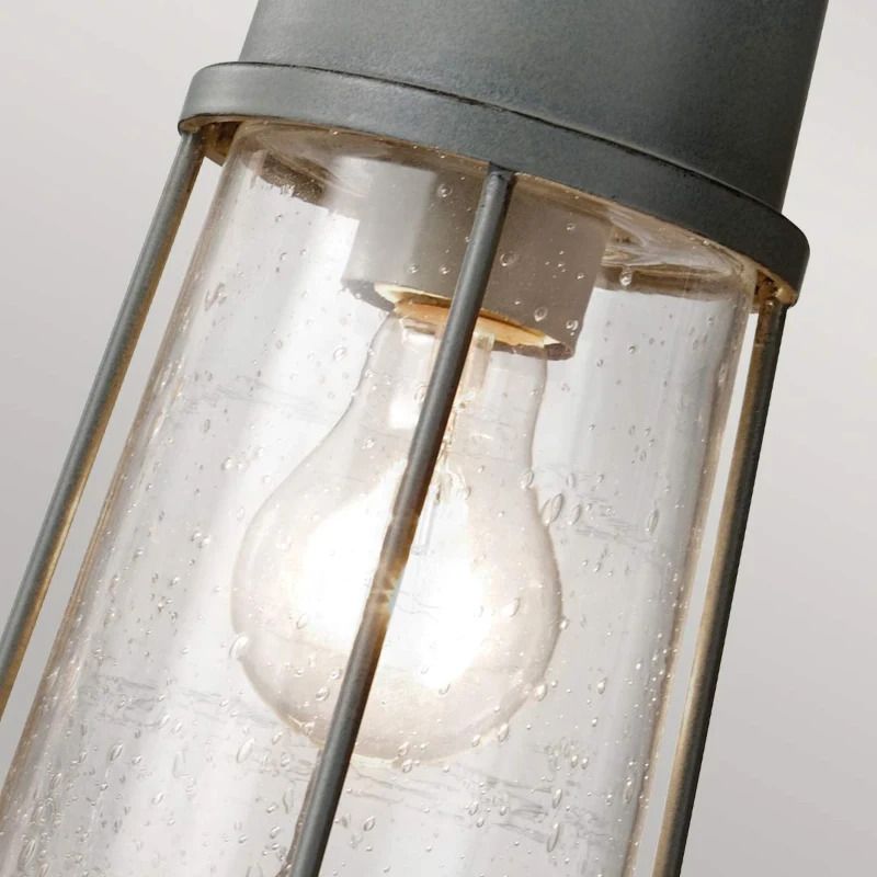 Feiss LED Buiten Hanglamp Chelsea Harbor | 1X E27 Max 60W | Dimbaar | Storm Cloud