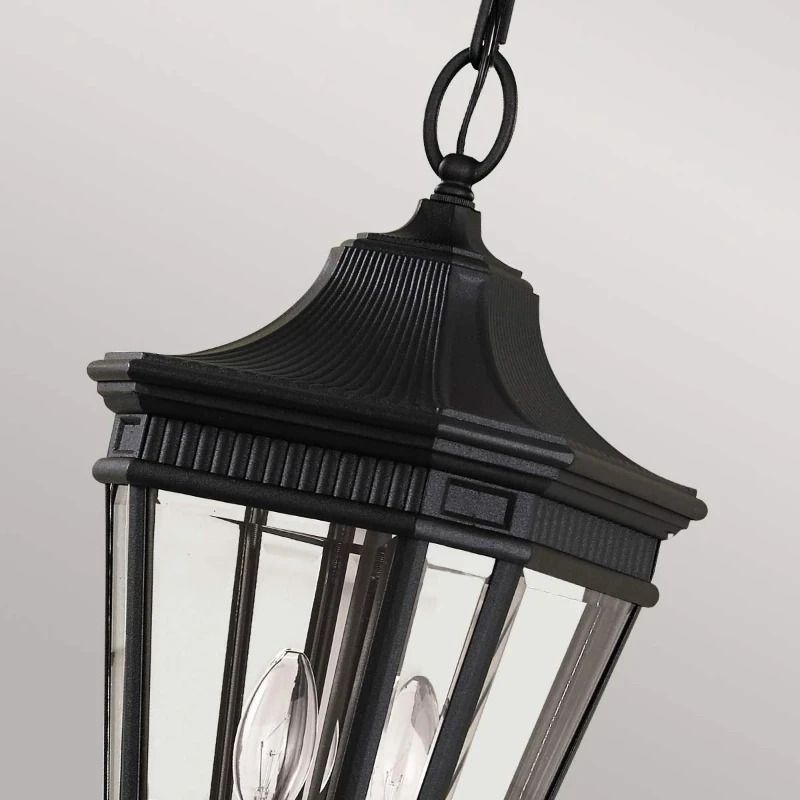 Feiss LED Buiten Hanglamp Cotswold Lane | 2X E14 Max 60W | Dimbaar | Black