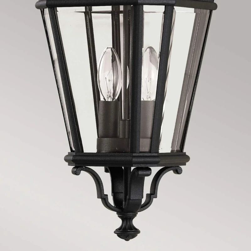 Feiss LED Buiten Hanglamp Cotswold Lane | 2X E14 Max 60W | Dimbaar | Black