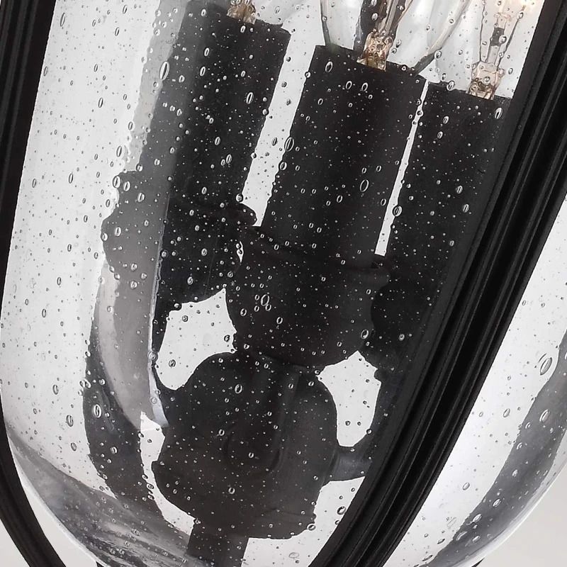 Feiss LED Buiten Hanglamp English Bridle | 3X E14 Max 60W | IP44 | Dimbaar | Black