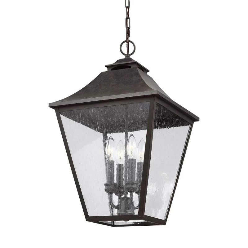 Feiss LED Buiten Hanglamp Galena | 4X E14 Max 40W | IP44 | Dimbaar | Sable
