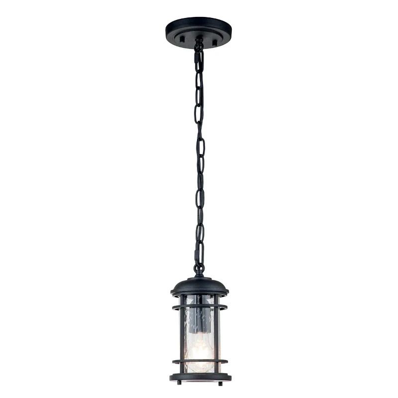 Feiss LED Buiten Hanglamp Lighthouse | 1X E27 Max 60W | IP44 | Dimbaar | Textured Black