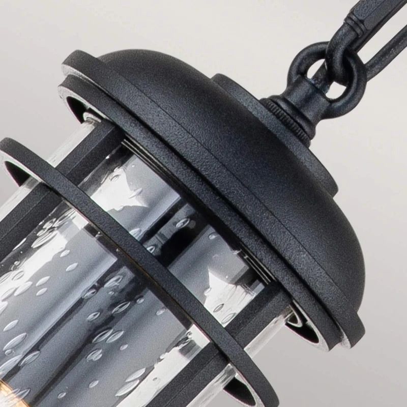 Feiss LED Buiten Hanglamp Lighthouse | 1X E27 Max 60W | IP44 | Dimbaar | Textured Black