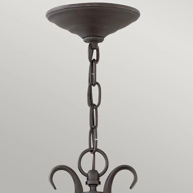 Hinkley LED Buiten Hanglamp Casa | 3X E14 Max 40W | IP44 | Dimbaar | Olde Black