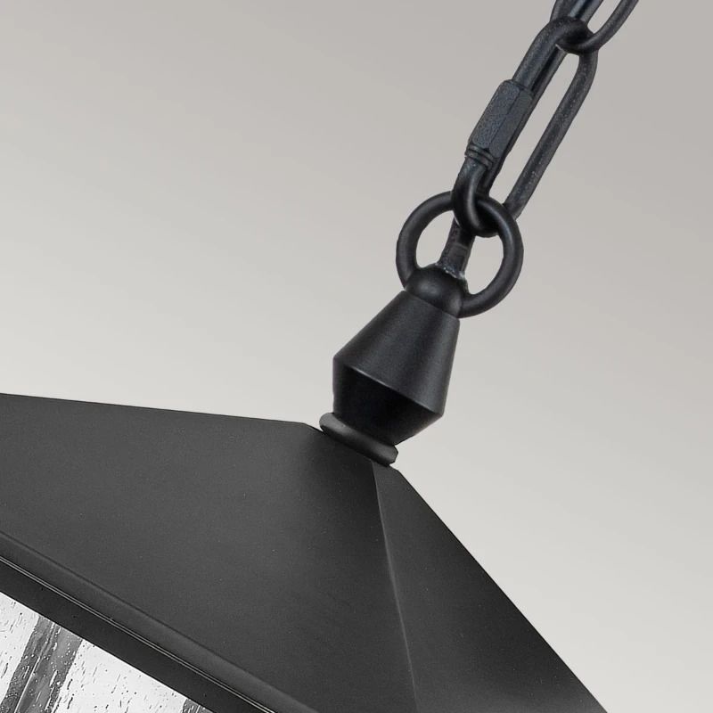 Hinkley LED Buiten Hanglamp Huntersfield | 3X E14 Max 40W | IP44 | Dimbaar | Black