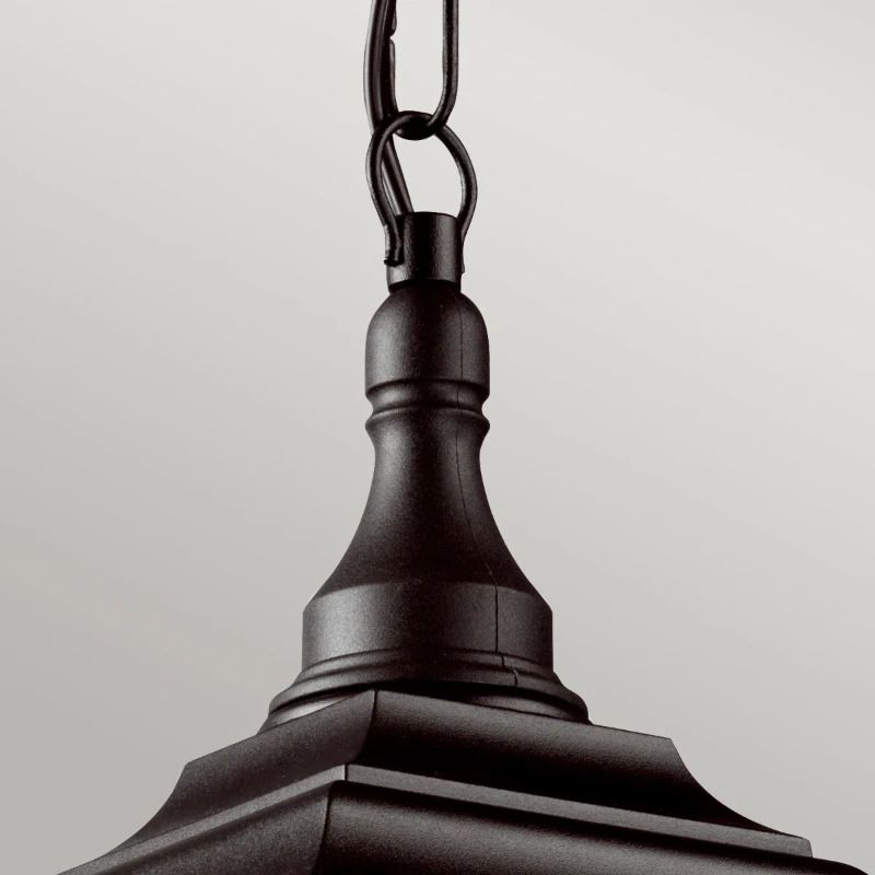 Elstead Lighting LED Buiten Hanglamp Kerry | 1X E27 Max 60W | IP44 | Dimbaar | Black