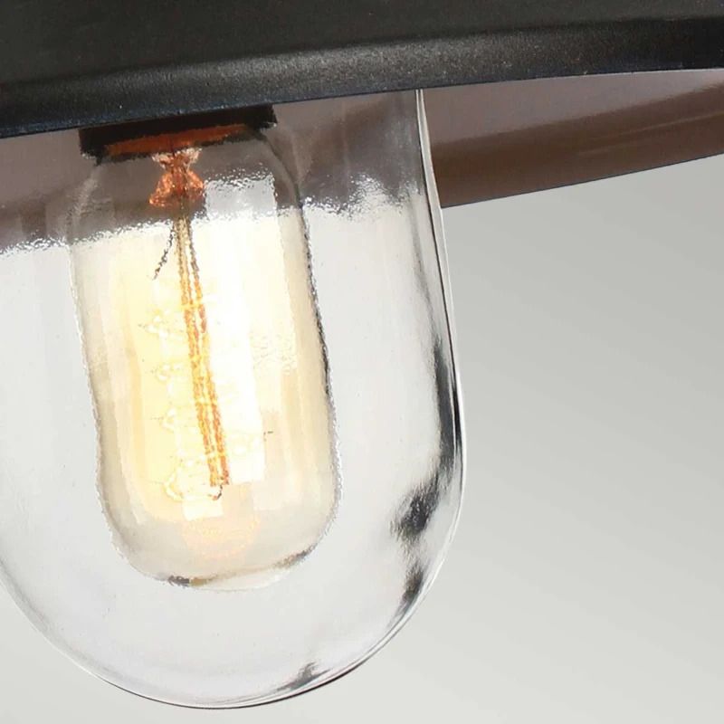 Elstead Lighting LED Buiten Hanglamp Klampenborg | 1X E27 Max 60W | IP44 | Dimbaar | Black