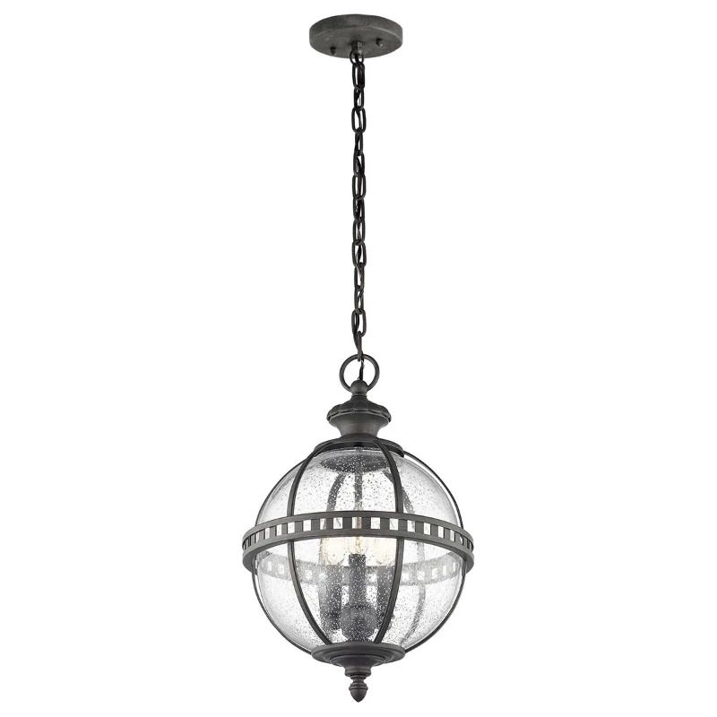 Kichler LED Buiten Hanglamp Halleron | 3X E14 Max 40W | IP44 | Dimbaar | Londonderry