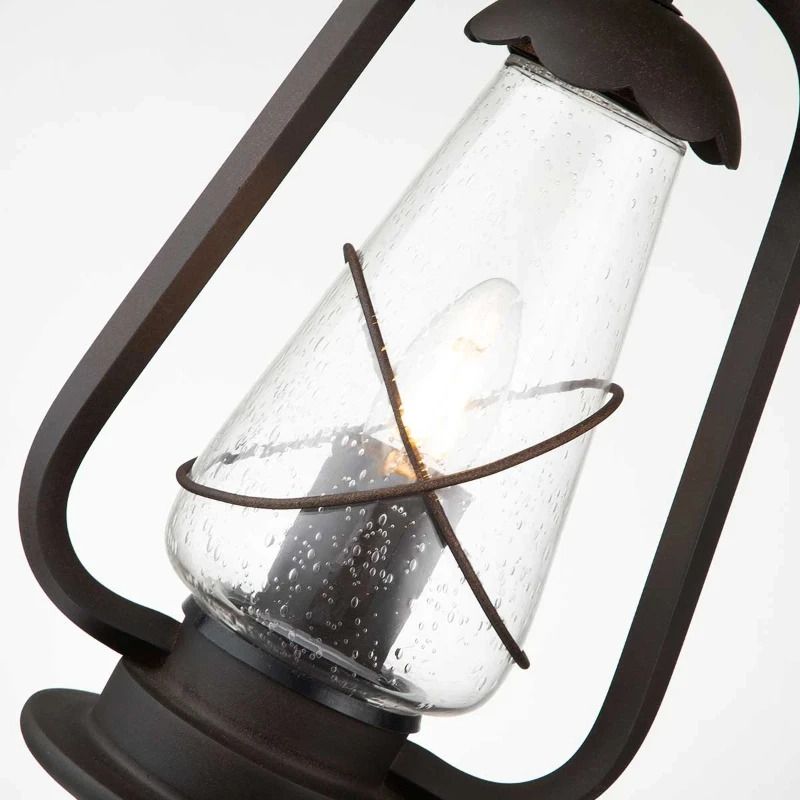 Elstead Lighting LED Buiten Hanglamp Miners | 1X E27 Max 60W | IP44 | Dimbaar | Old Bronze