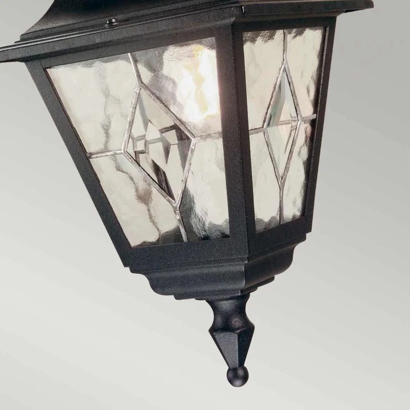 Elstead Lighting LED Buiten Hanglamp Norfolk | 1X E27 Max 60W | IP44 | Dimbaar | Black