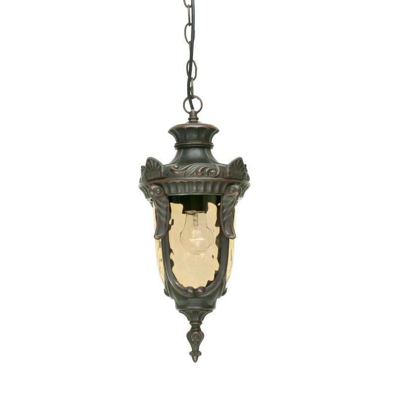 Elstead Lighting LED Buiten Hanglamp Philadelphia | 1X E27 Max 60W | IP44 | Dimbaar | Old Bronze