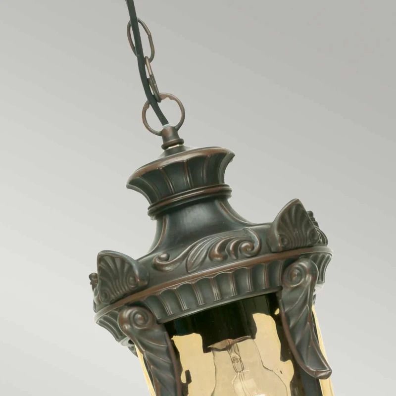 Elstead Lighting LED Buiten Hanglamp Philadelphia | 1X E27 Max 60W | IP44 | Dimbaar | Old Bronze