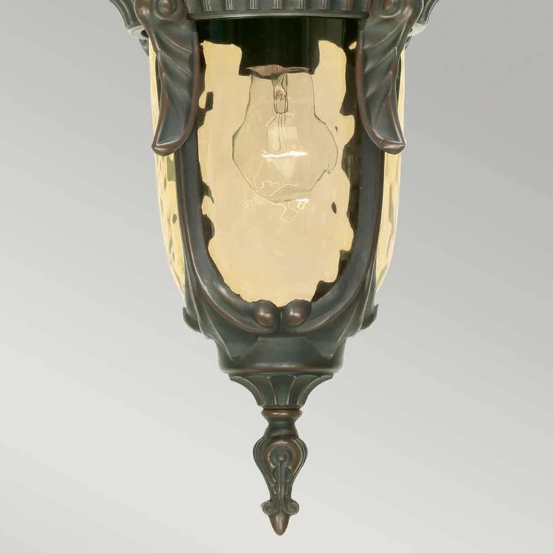 Elstead Lighting LED Buiten Hanglamp Philadelphia | 1X E27 Max 60W | IP44 | Dimbaar | Old Bronze