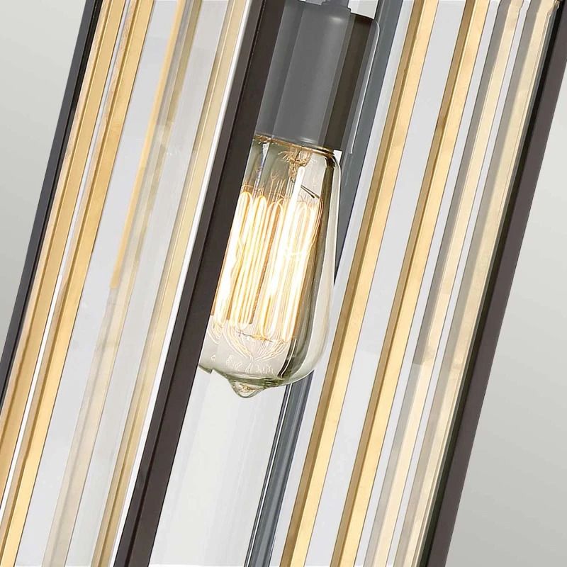 Quoizel LED Buiten Hanglamp Goldenrod | 1X E27 Max 60W | IP44 | Dimbaar | Western Bronze