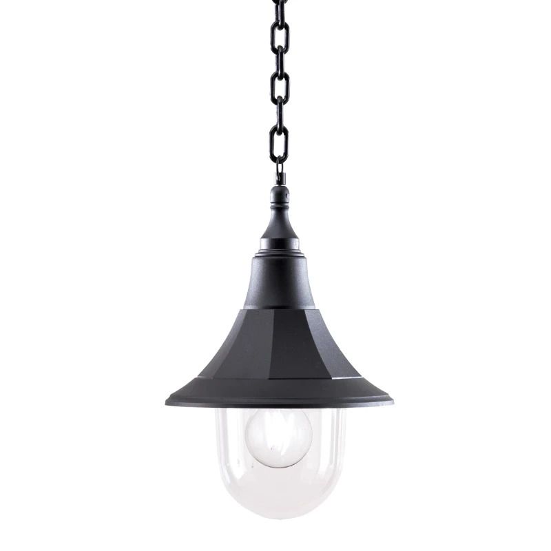 Elstead Lighting LED Buiten Hanglamp Shannon | 1X E27 Max 60W | IP44 | Dimbaar | Black