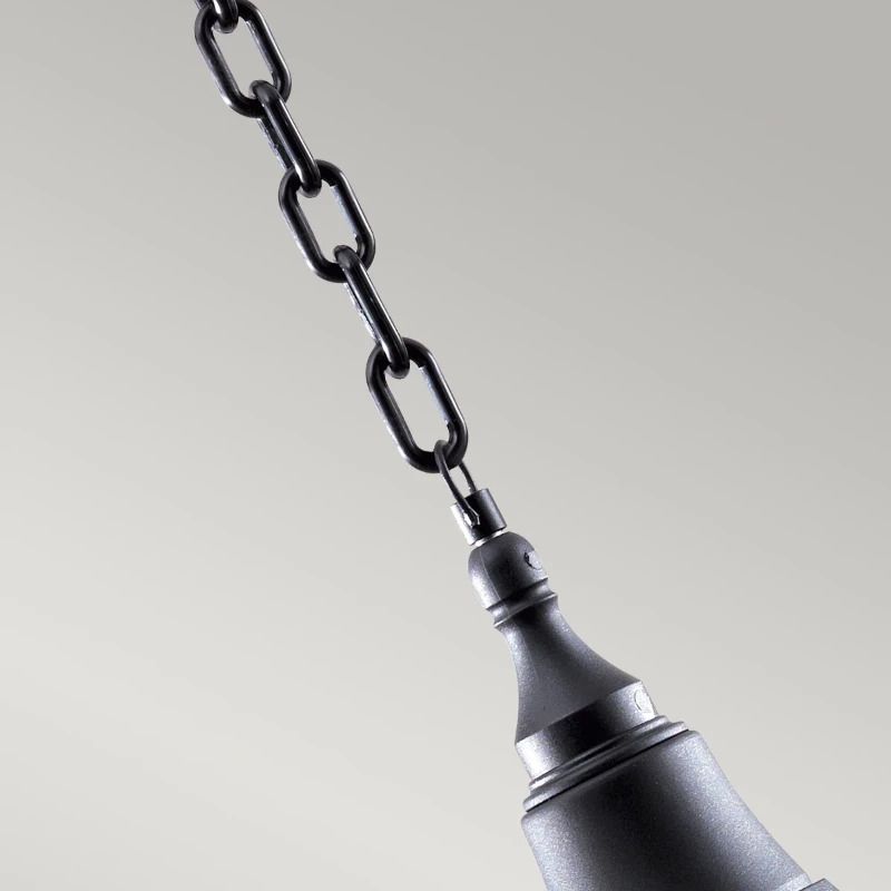 Elstead Lighting LED Buiten Hanglamp Shannon | 1X E27 Max 60W | IP44 | Dimbaar | Black