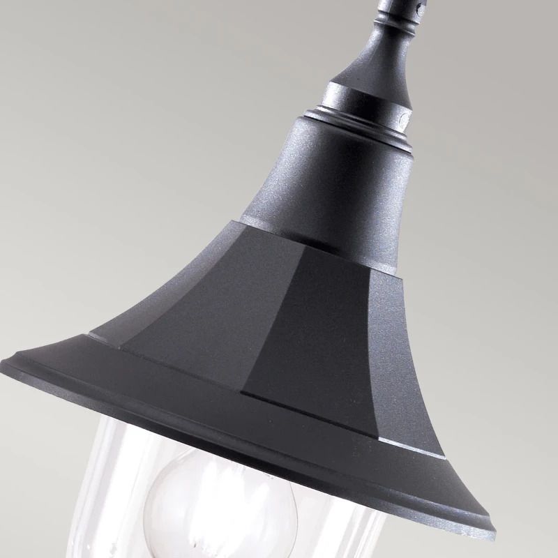 Elstead Lighting LED Buiten Hanglamp Shannon | 1X E27 Max 60W | IP44 | Dimbaar | Black