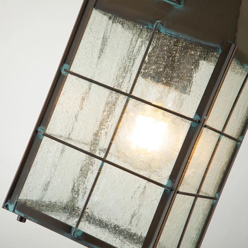 Hinkley LED Buiten Hanglamp Nantucket | 1X E27 Max 60W | IP44 | Dimbaar | Aged Brass