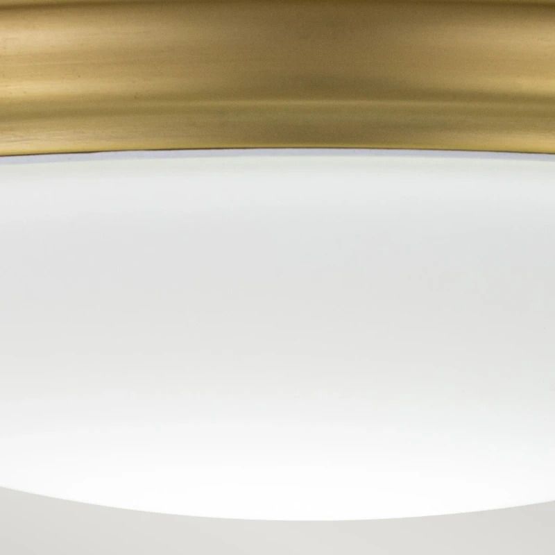 Elstead Lighting LED Badkamerarmatuur Brompton | 5.7W 3000K 600Lm 830 | IP44 | Dimbaar | Brushed Brass