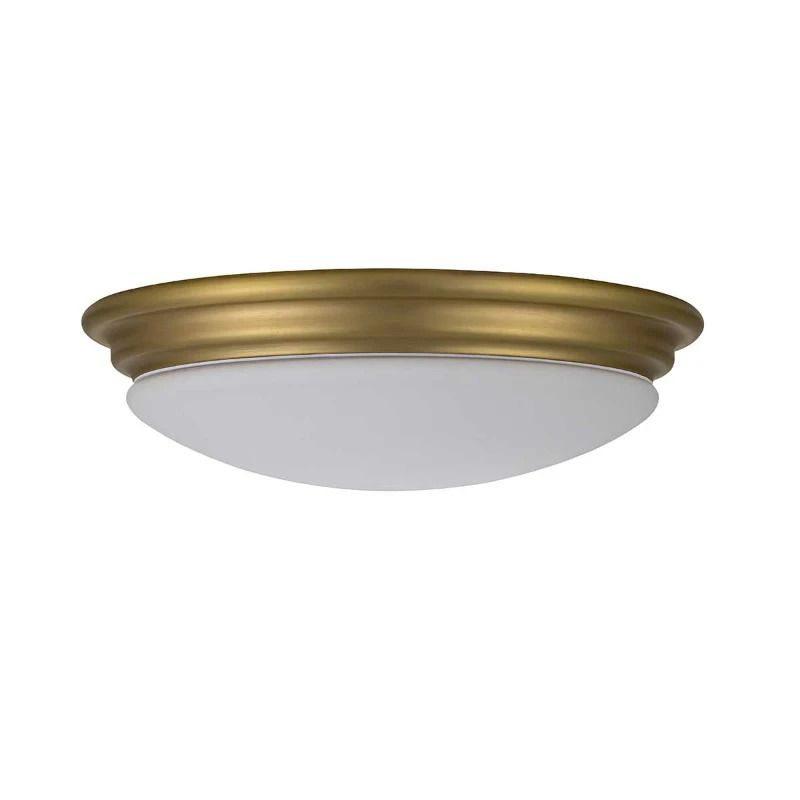 Elstead Lighting LED Badkamerarmatuur Brompton | 5.7W 3000K 600Lm 830 | IP44 | Dimbaar | Brushed Brass