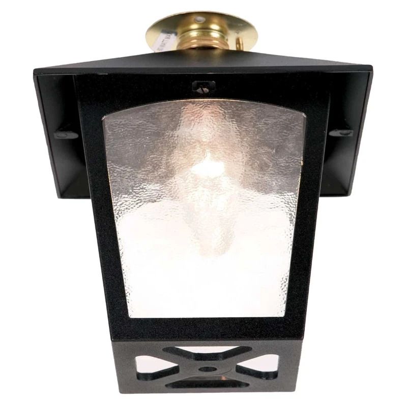 Elstead Lighting LED Buitenlamp York | 1X B22d Max 60W | Dimbaar | Black