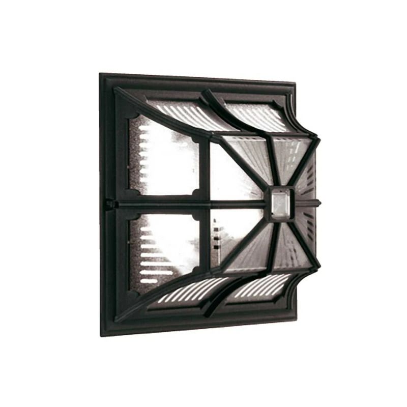 Elstead Lighting LED Buitenlamp Chapel | 1X E27 Max 60W | IP44 | Dimbaar | Black