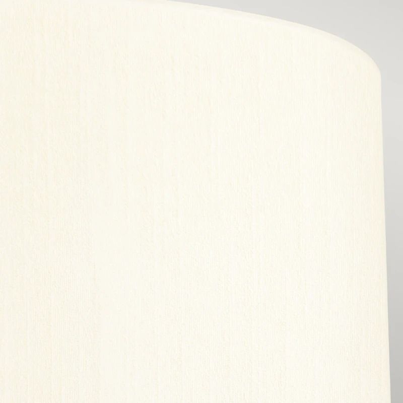 Designer's Lightbox LED Plafondlamp Fletcher Flush | 3X E27 Max 60W | Dimbaar | Polished Chrome with Ivory Shade
