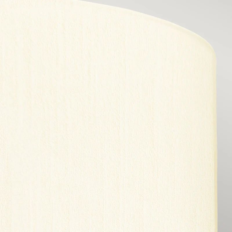 Designer's Lightbox LED Plafondlamp Fletcher Flush | 5X E27 Max 60W | Dimbaar | Polished Chrome with Ivory Shade