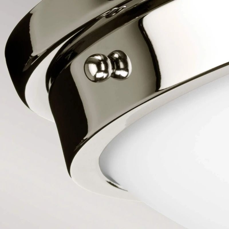 Feiss LED Plafondlamp Gravity | 2X E27 Max 60W | Dimbaar | Polished Nickel