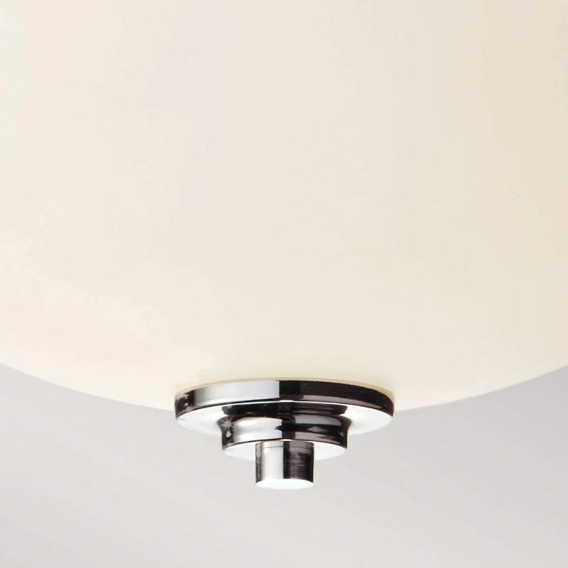 Feiss LED Badkamerarmatuur Malibu | 2X E27 Max 60W | IP44 | Dimbaar | Polished Chrome