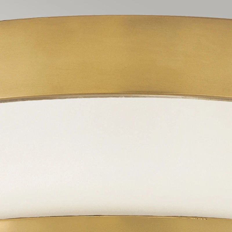 Hinkley LED Plafondlamp Harper | 3X E27 Max 60W | Dimbaar | Heritage Brass