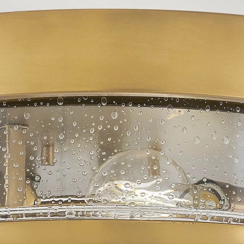 Hinkley LED Plafondlamp Harper | 3X E27 Max 60W | Dimbaar | Heritage Brass