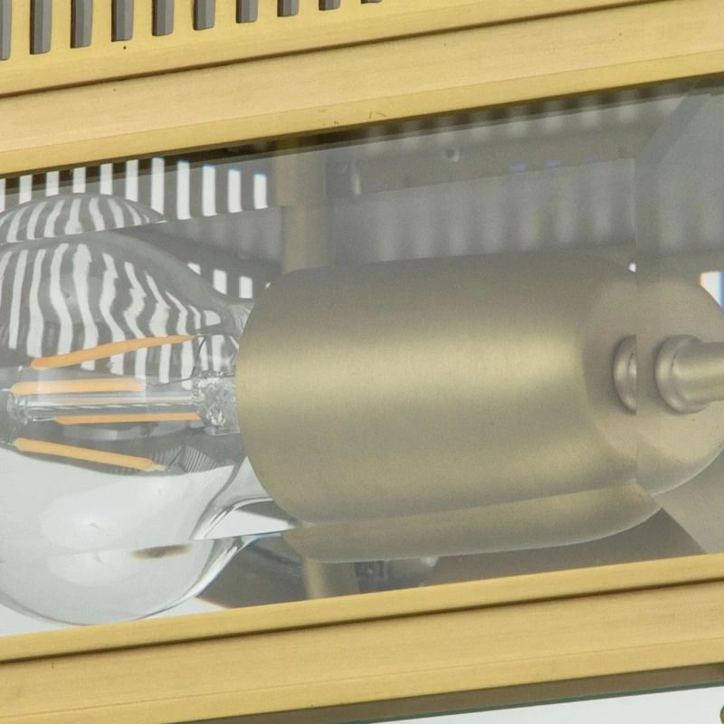 Elstead Lighting LED Buitenlamp Holborn | 2X E27 Max 60W | IP44 | Dimbaar | Brushed Brass
