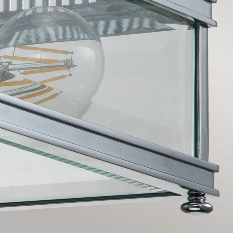 Elstead Lighting LED Buitenlamp Holborn | 2X E27 Max 60W | IP44 | Dimbaar | Polished Chrome