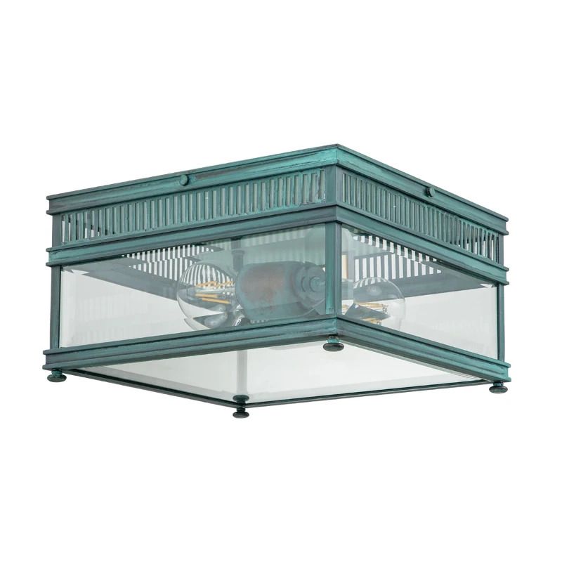 Elstead Lighting LED Buitenlamp Holborn | 2X E27 Max 60W | IP44 | Dimbaar | Verdigris