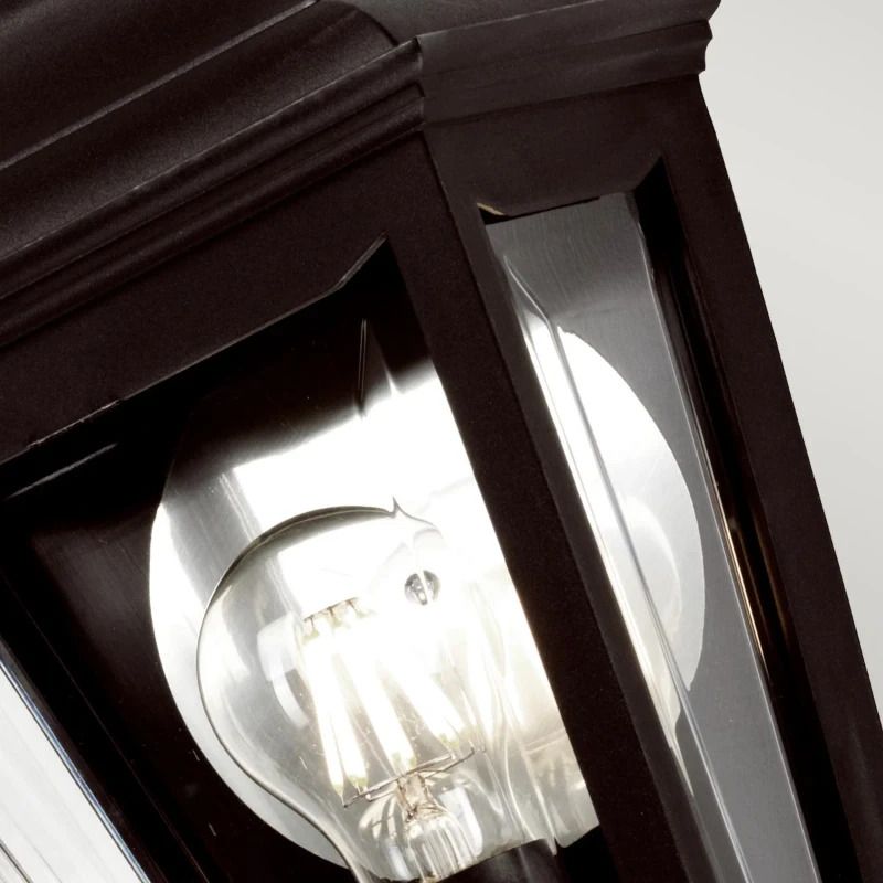Elstead Lighting LED Buitenlamp Kerry | 1X E27 Max 60W | IP44 | Dimbaar | Black